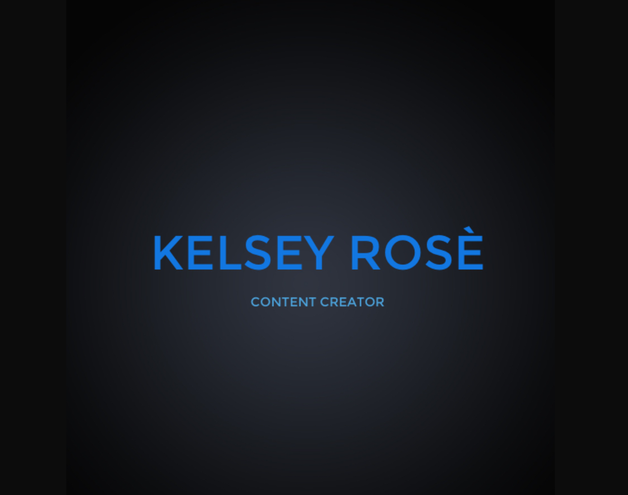 Kelsey Rosè thumbnail