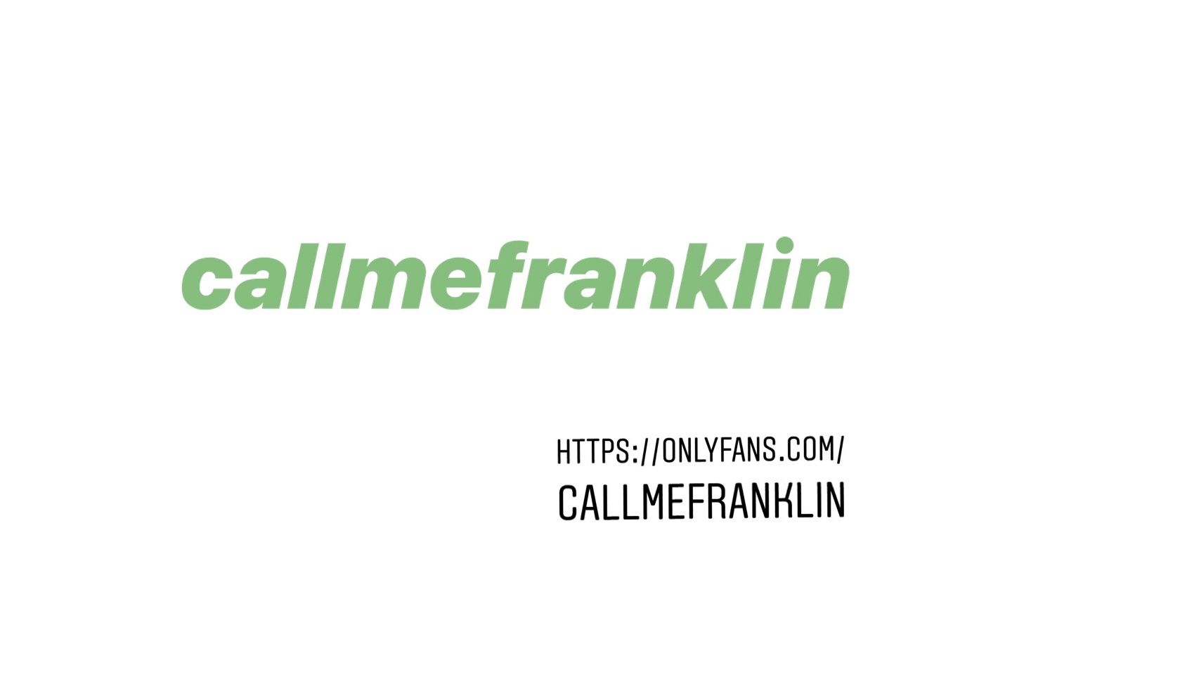 callmefranklin thumbnail