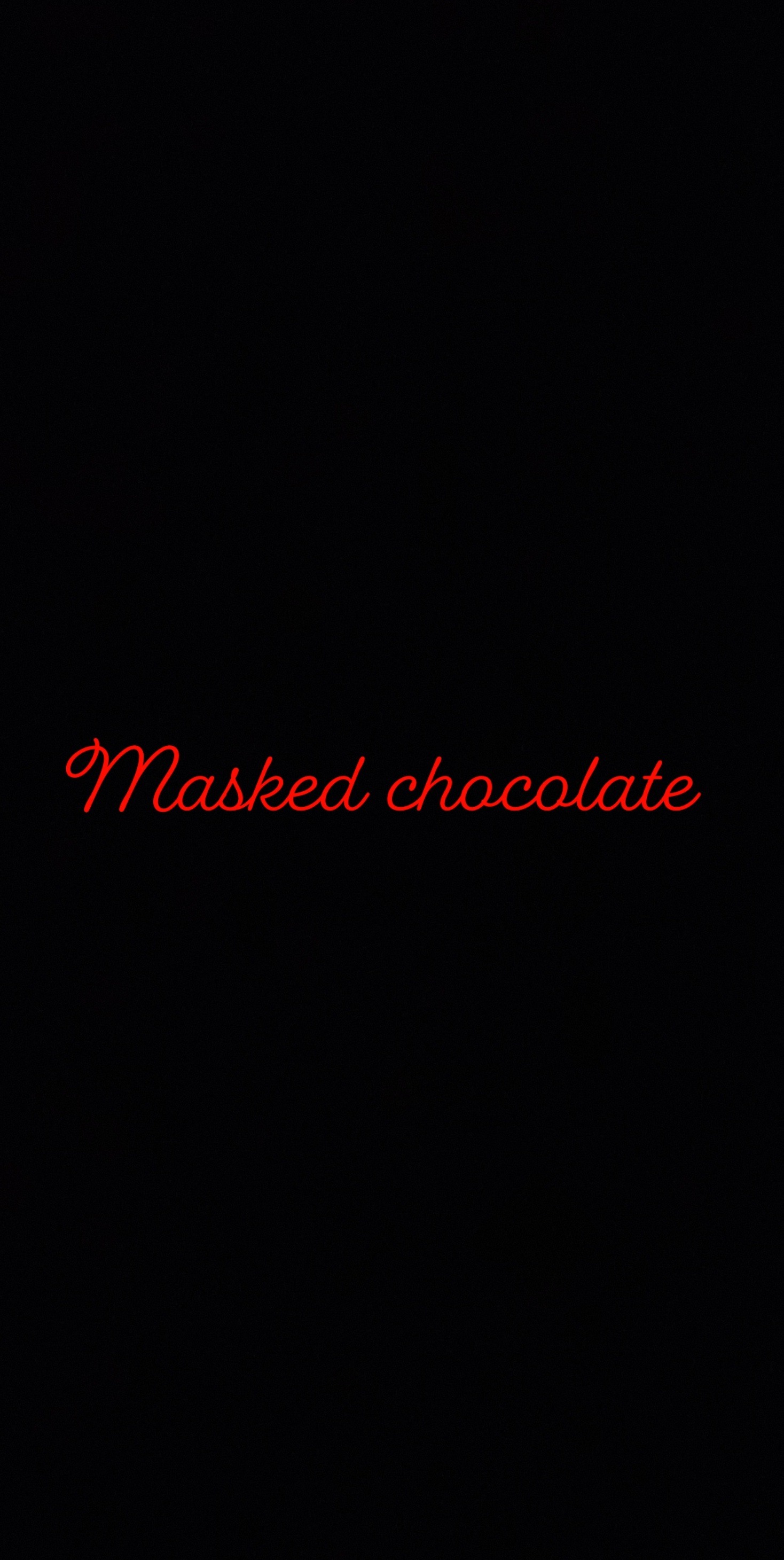 Masked Chocolate thumbnail