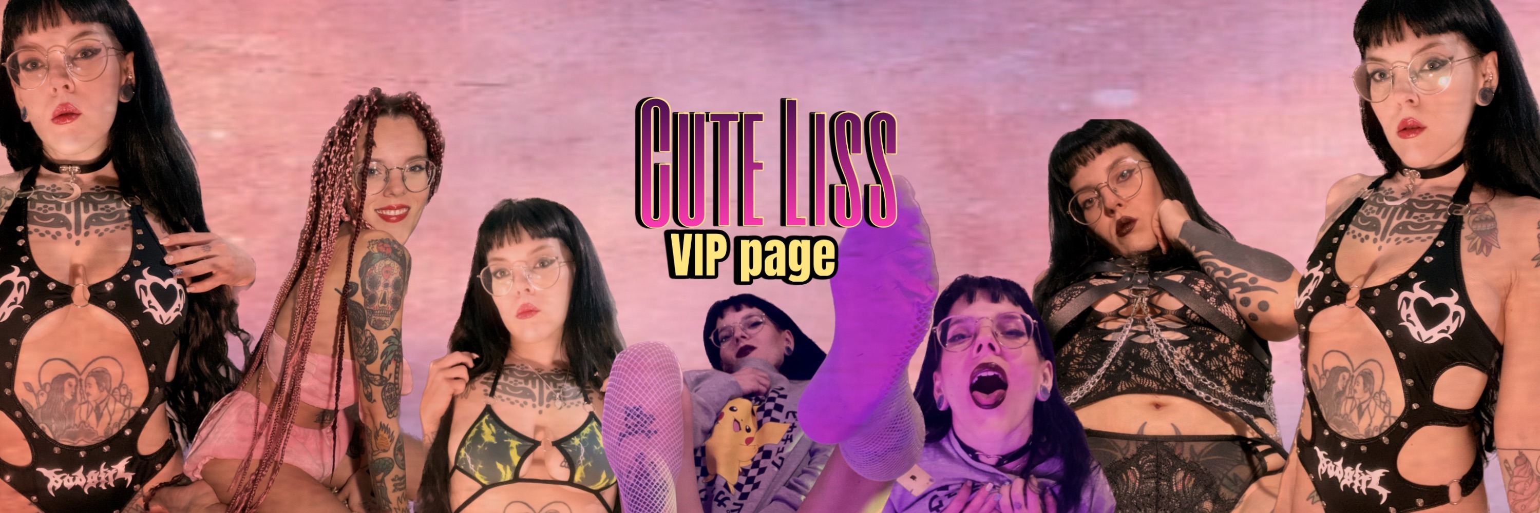 Liss VIP 🖤 GOTH BUSTY BABE 🖤 thumbnail