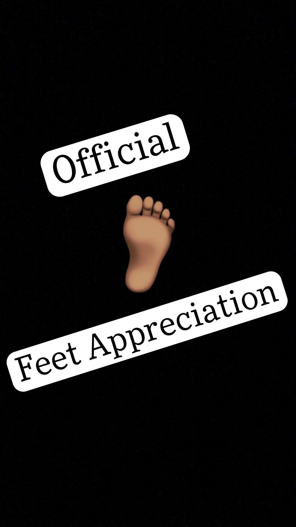 Feet Appreciation profile