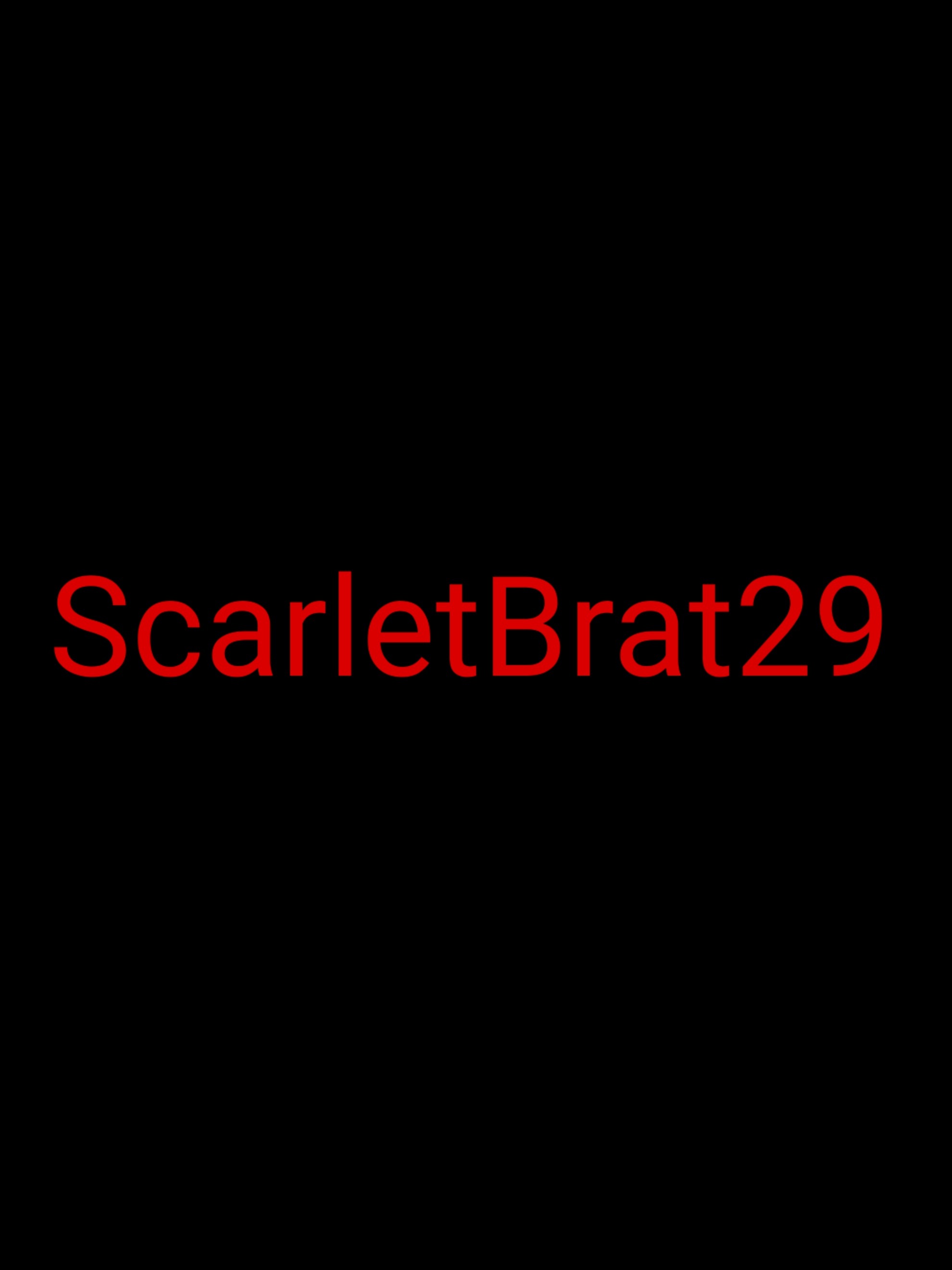 ScarletBrat29 thumbnail