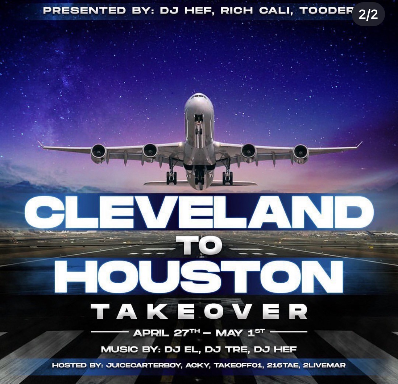 Cleveland2Houston TakeOver profile