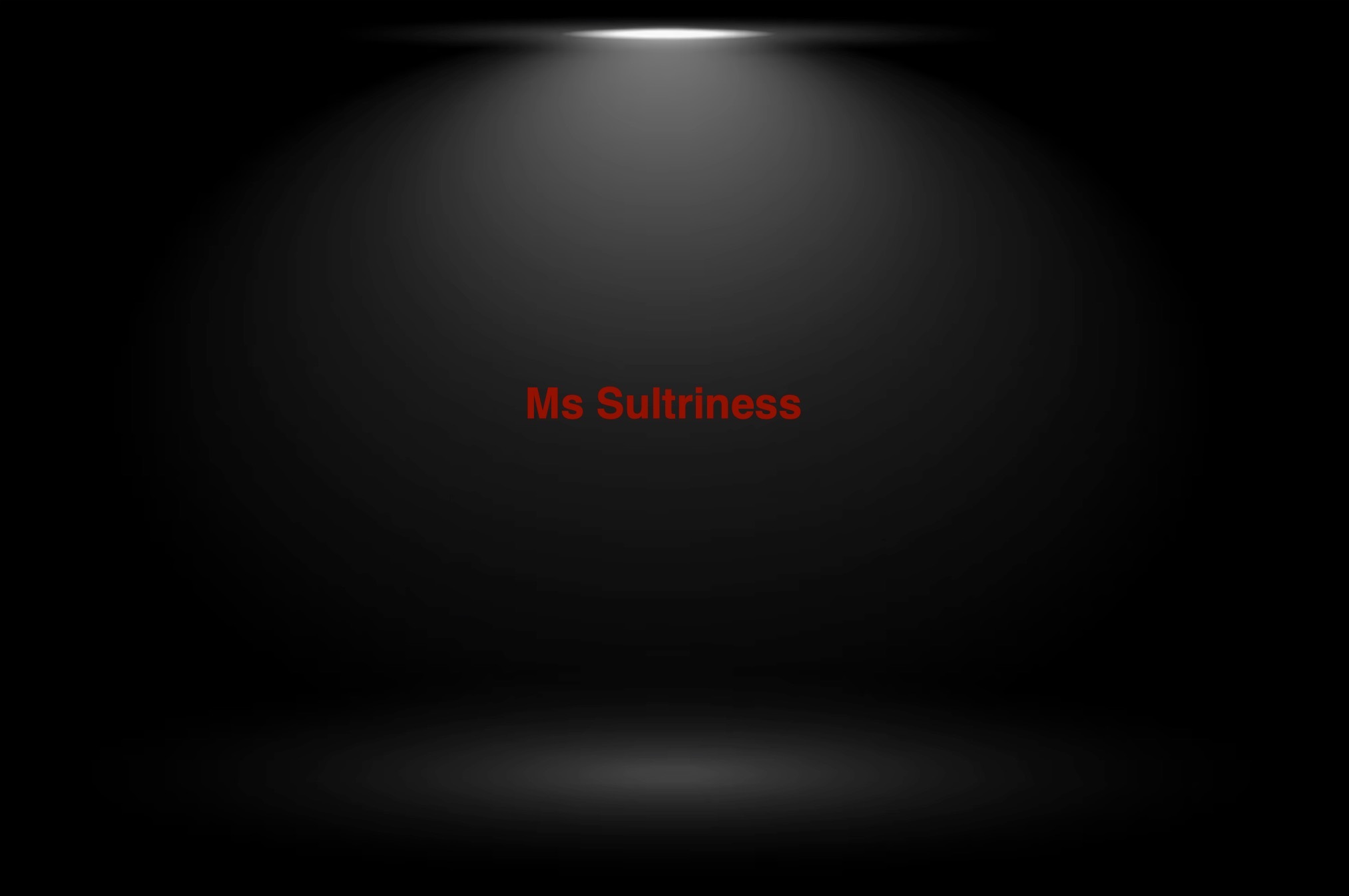 sultrinesscover