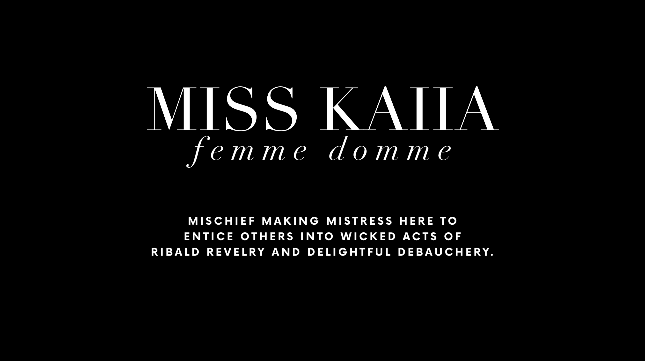 Miss Kaiia thumbnail