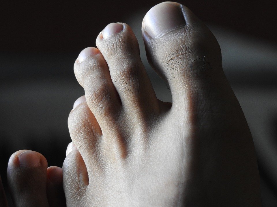 feetshowing profile