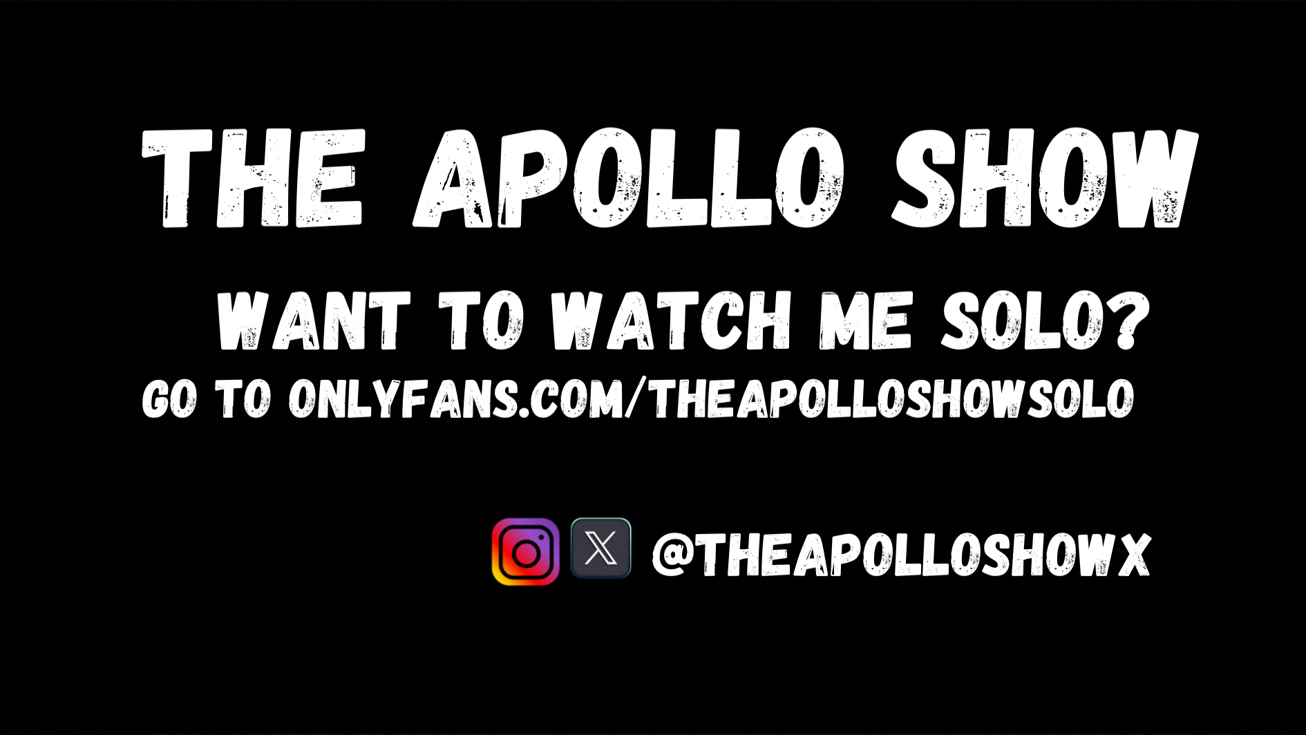 theapolloshowx thumbnail