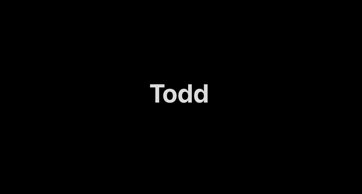 Todd thumbnail