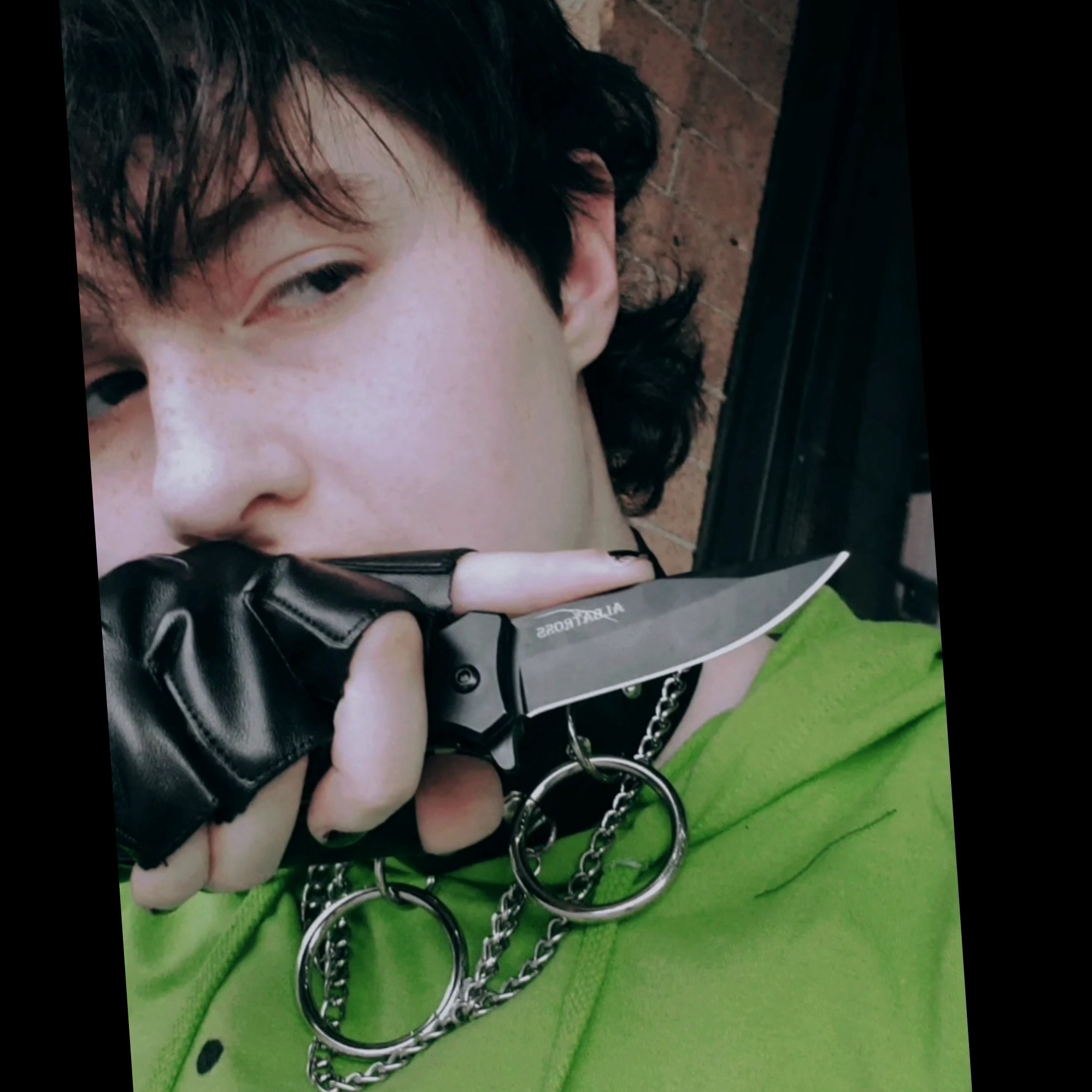 Goth baby boy thumbnail