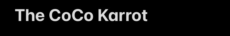 The Mighty Karrot profile