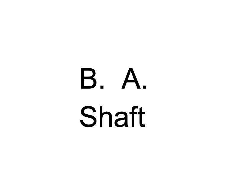 Balls A. Shaft profile