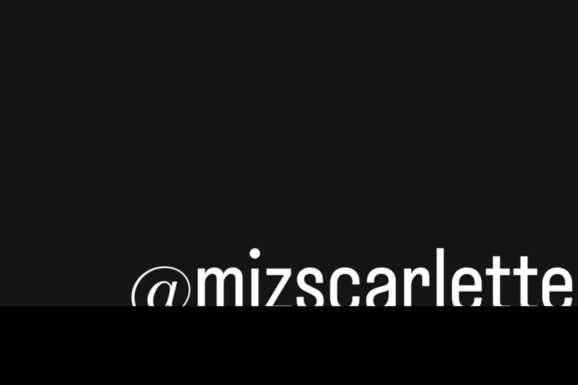 mizscarlette thumbnail