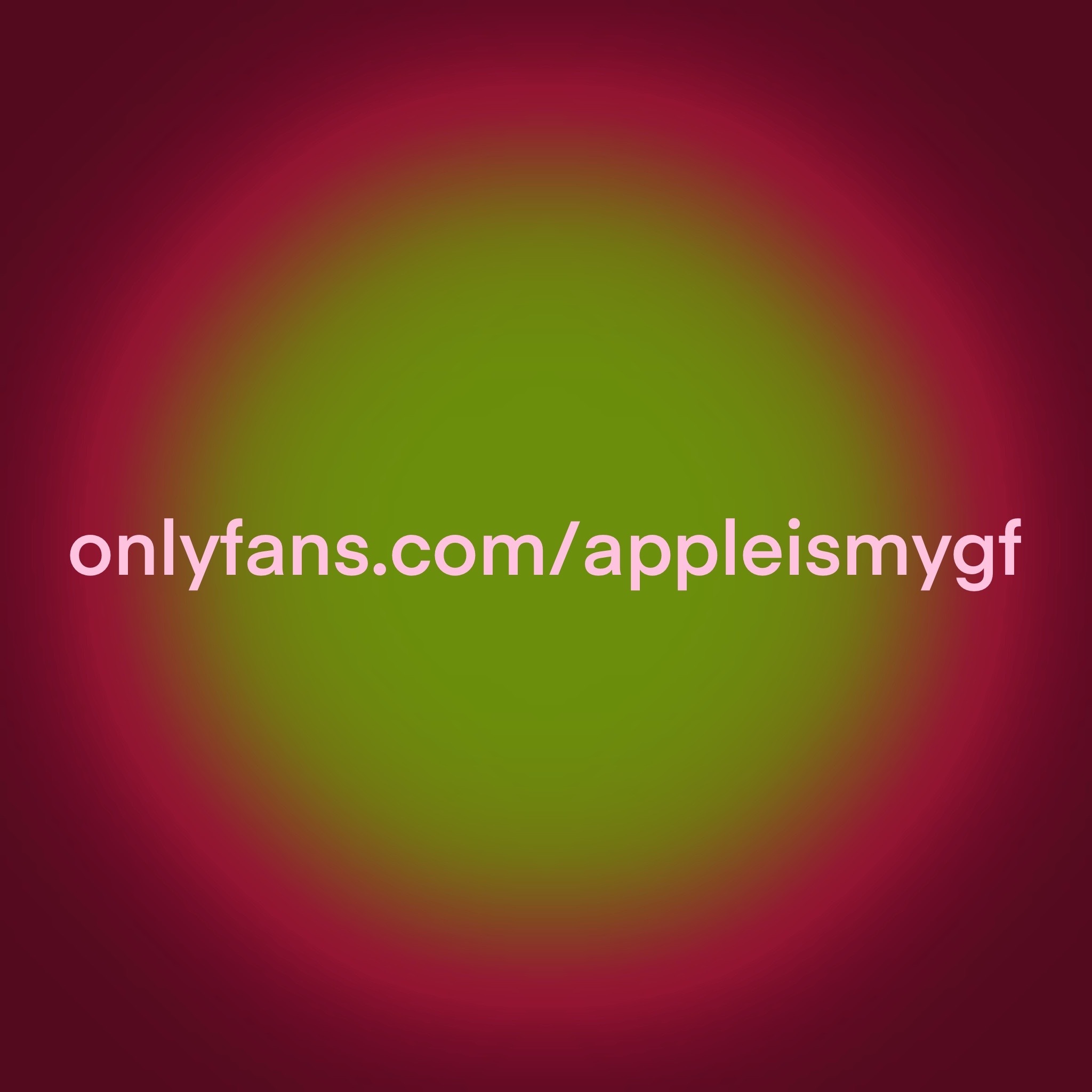 appleismygf profile