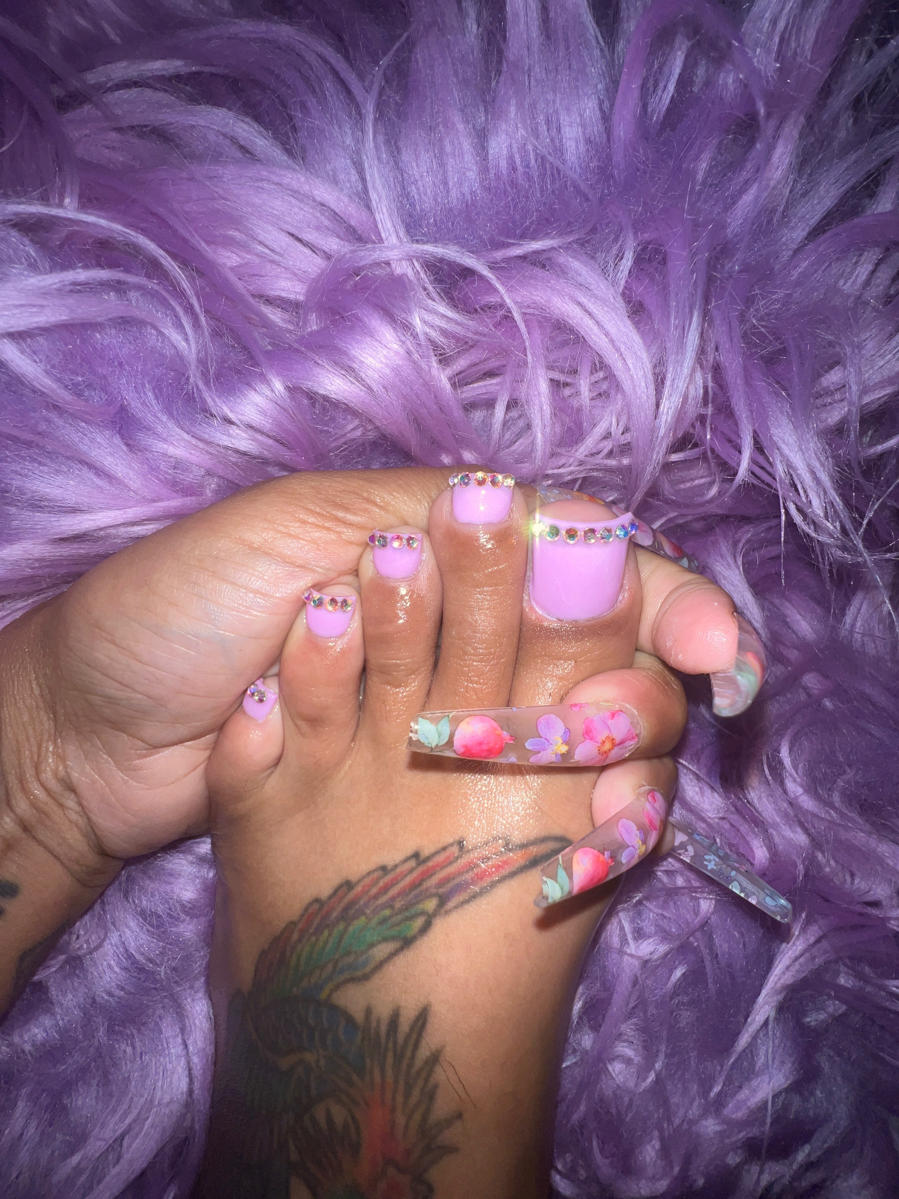 Pussy pink toes thumbnail